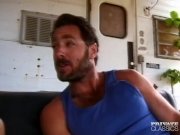 Blonde and super sexy Tracy Love in a threesome 2/16