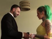 Inked subslut destroyed by maledoms cock 2/16