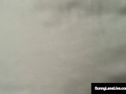 Blonde Beauty Sunny Lane Engulfs Neighbor's Cock in POV Vid! 3/16