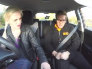 Fake Driving School Wild fuck ride for tattooed busty big ass beauty 1/16
