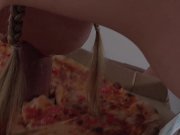 Delicious Pizza Topping - Delivery Girl Wants Cum in Mouth 11/16