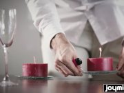 Joymii- beautiful wife covered in jizz for anniversary 1/16