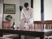 Joymii- beautiful wife covered in jizz for anniversary 2/16