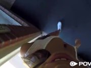 Tight brunette takes thick cock - POV 1/16