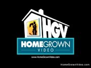 Ebony amateur jerking a white cock 16/16