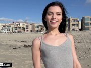 Sadie Blake POV blowjob in a public car 1/16