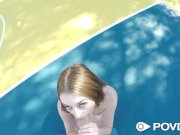 Teen redhead POV outside fuck 8/16