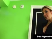 Karen Kougar Gets Her Pussy Motor Boated By Milf Sara Jay! 2/16