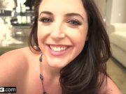 Angela White sucks her own tits as she's fucked in the ass 3/16