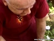 Blonde Wife Screwed By 2 Outdoors 16/16