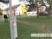 Blonde Czech Teen Lilith Lee In The Sex Van With Old Dude Dieter Von Stein 1/16