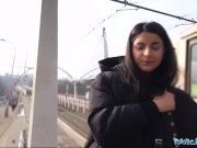 Public Agent Hot creampie climax after outdoor steamy sex session 4/16