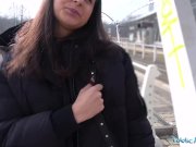 Public Agent Hot creampie climax after outdoor steamy sex session 5/16