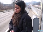 Public Agent Hot creampie climax after outdoor steamy sex session 7/16