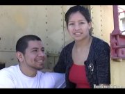 Tiny big boob amateur in homemade video with boyfriend 2/16