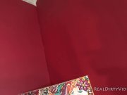 Sexy Latina Abella Anderson Rides Big White Cock 15/16