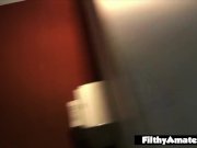 Amateur POV in real orgy with two Italian girls 13/16