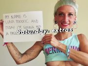 Submissive British bimbos mouth and pussy rough disciplined 1/16