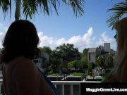 Curvy Bikini Milfs Maggie Green & Karen Fisher Dildo Drill! 2/16