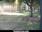 TeenCurves - Curvy Latina Gets Her Mouth Filled 1/16