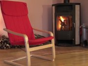 Lexidona - Watch me toy a dildo in front of the fireplace 1/16