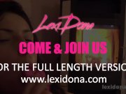 Lexidona - Watch me toy a dildo in front of the fireplace 15/16