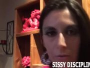 Sissy Training And Bisexual Femdom Porn 8/16