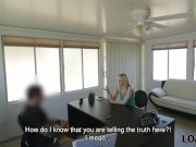 LOAN4K. Blue-eyed chick needs money so is ready for everything 5/16