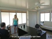 LOAN4K. Blue-eyed chick needs money so is ready for everything 6/16