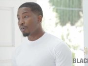 BLACK4K. Black plumber on white hottie with wonderful shapes 2/16