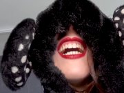 Rough sex, slapping and a nasty cumshot for posh brunette 2/16