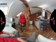 StockingsVR - Man Hungry Big Tits Bit Ass Milf Striptease 2/16