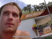 HUNT4K. Handsome hunter successfully pucked up cutie on public beach 4/16