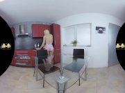 Virtualpee - Pissing housewife cleans her table with pee 3/16