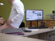 LOAN4K. Assfucking helps smart bitch get credit for her new business 10/16