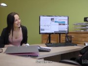 LOAN4K. Assfucking helps smart bitch get credit for her new business 8/16