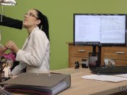 LOAN4K. Petite lassie pays with hot sex for wage increase in office 9/16