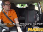 Fake Driving School Ex learner Satine Sparks arse spanked red raw 4/16