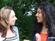 Abby Takes Caroline on a Sexy Adventure In the Forest 3/16