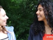 Abby Takes Caroline on a Sexy Adventure In the Forest 4/16