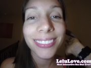 Playful Giantess in Pigtails plays with you during mouth closeups 9/16