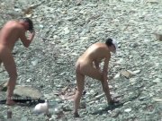 Spy vids of beautiful  nudist girls naked in the sea 10/16