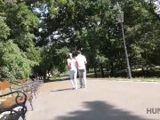 HUNT4K. Beautiful girl experiences nice sex for cash with stranger 1/16