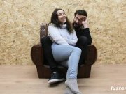 Real Amateurs - Wild Tattooed Couple Getting it On 9/16