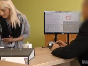 LOAN4K. Blonde miss passes the most pleasurable casting in her life 1/16