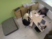 LOAN4K. Agent promisses a lot of money to hottie is she pleases him 1/16