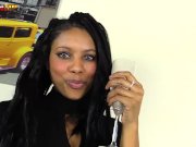 Ebony Babe Squirting In Pantyhose 1/16