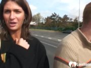 Beauty enjoys being slammed at the construction site 3/16