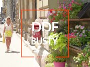 Top-heavy blondie Kyra Hot takes his big hard cock up her shaved wet pink 1/16