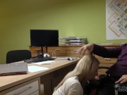 LOAN4K. It's not a casting but blonde undresses and fucks in office 8/16